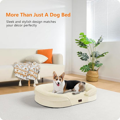 Dwanton Orthopedic Dog Bed for Medium Dogs - Image 2