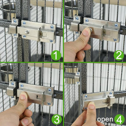 SUPER DEAL 68-inch Large Bird Cage - Image 8