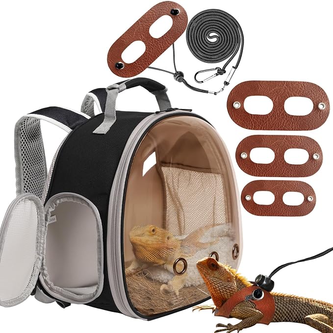 Bearded Dragon Travel Backpack by WEVONIGU