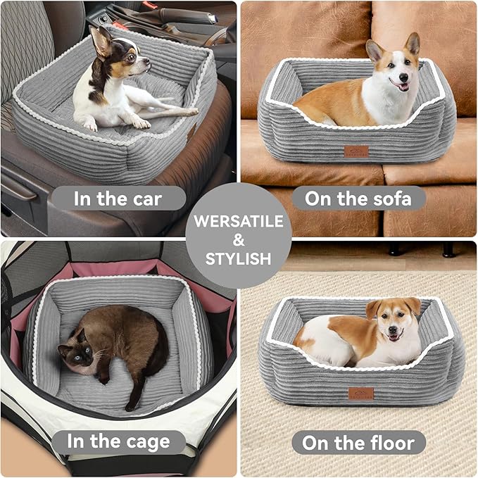 Orthopedic Dog Bed for Medium Dogs, Dog Sofa Beds Supportive Foam Pet Couch Bed - Image 6
