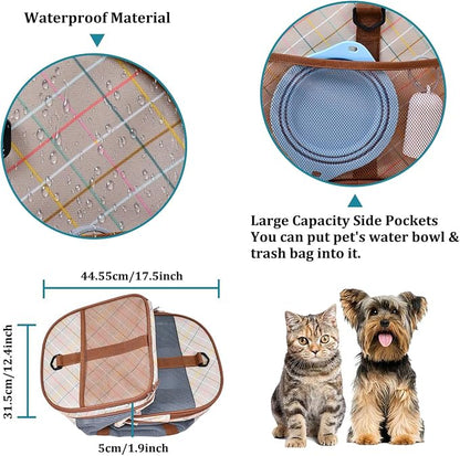 Soft-Sided Kennel Pet Carrier for Small Dogs, Airline Approved Cat Carriers Dog - Image 5