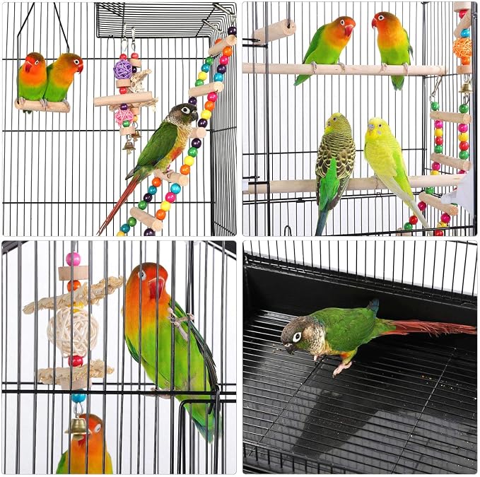 Yaheetech Bird Cage 64'' Medium Small Parrot Parakeet Bird Cages - Image 6