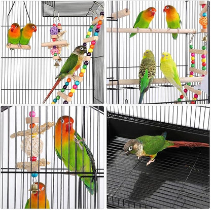 Yaheetech Bird Cage 64'' Medium Small Parrot Parakeet Bird Cages - Image 6