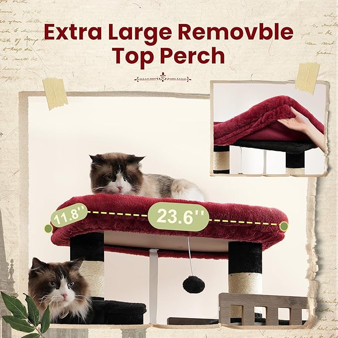 Maine Coon Cat Tree, Heavy Duty Cat Tree - Image 3