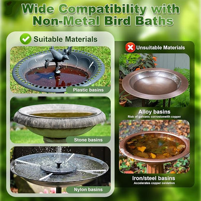 Bird Bath Purification Disk, 99.99% Pure Copper Disc - Image 3