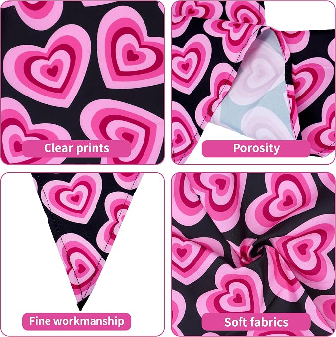 30 Pack Valentines Day Dog Bandanas Bulk - Image 3