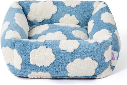 LE SURE Cute Dog Bed for Small Dogs & Cats- Washable Puppy Beds, Cozy Rectangle - Image 5