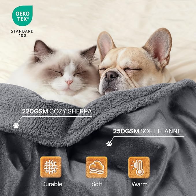 Luciphia Waterproof Pet Blanket, Liquid Pee Proof Dog Blanket - Image 3