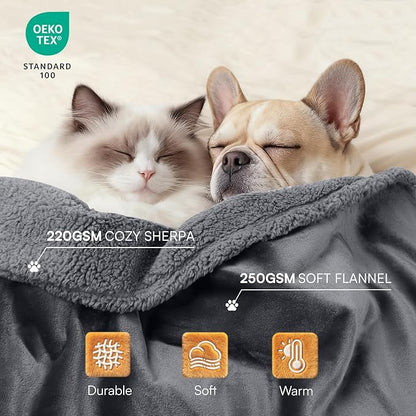 Waterproof Pet Blanket, Liquid Pee Proof Dog Blanket - Image 3