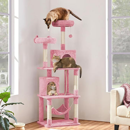 Yaheetech Cat Tree, 70.5in Cat Tower - Image 9