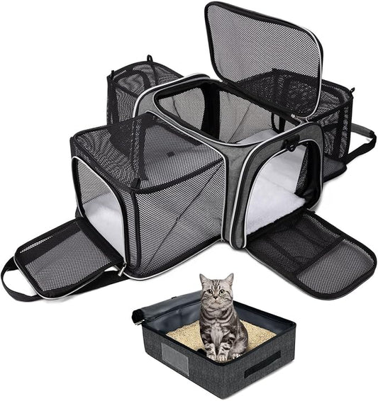 BAGLHER Expandable Cat Carrier by BAGLHER