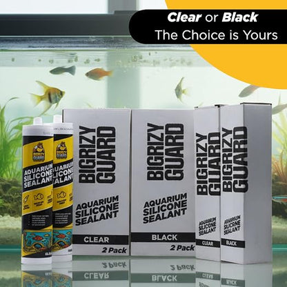 Aquarium Silicone Sealant Clear 10.14 Fl oz Cartridge - Image 6