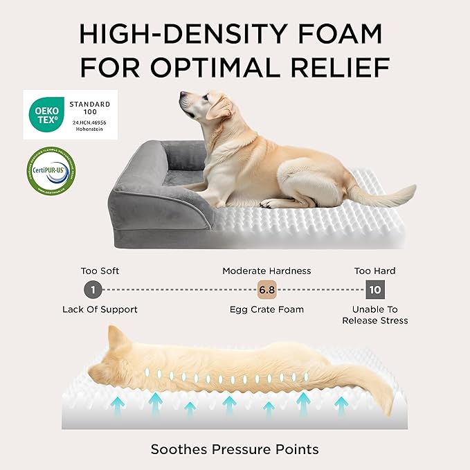 Bedsure Orthopedic Dog Beds Large Sized Dog - Image 3