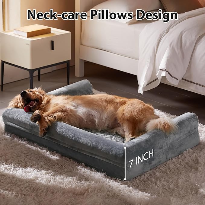 BFPETHOME Dog Beds for Large Dogs, Orthopedic Dog Bed for Medium Large Dogs - Image 2