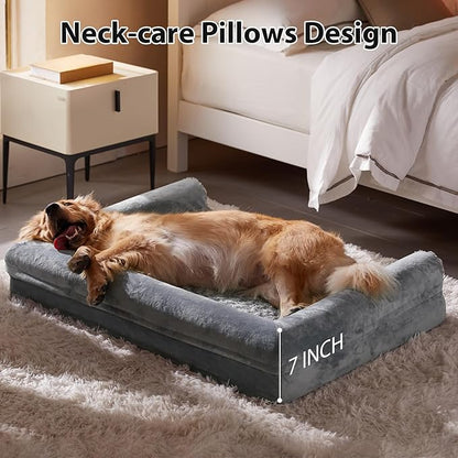 BFPETHOME Dog Beds for Large Dogs, Orthopedic Dog Bed for Medium Large Dogs - Image 2