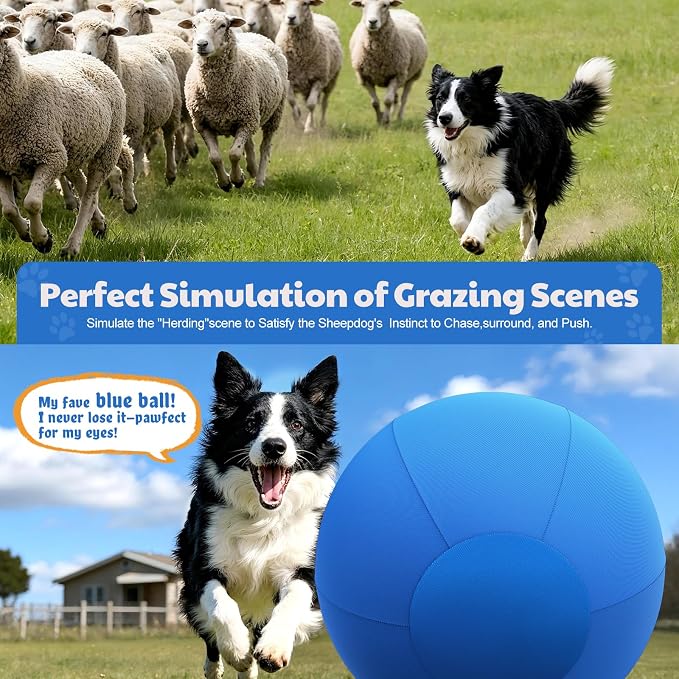 Happypaw 18'' Herding Ball for Dogs – Enhanced Chew Resistance & Heavy-Duty - Image 8