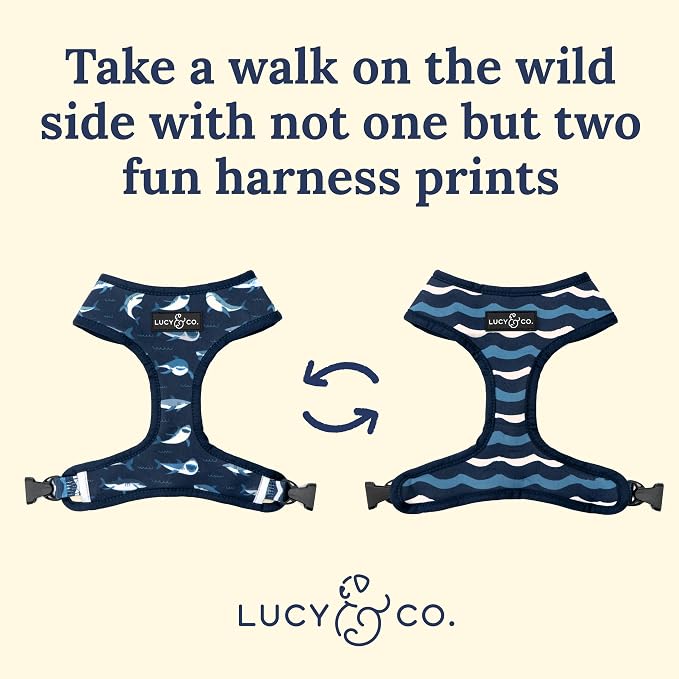 Lucy & Co. Reversible Dog Harness Walking Halter - Image 3
