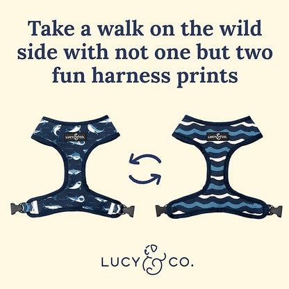 Lucy & Co. Reversible Dog Harness Walking Halter - Image 3