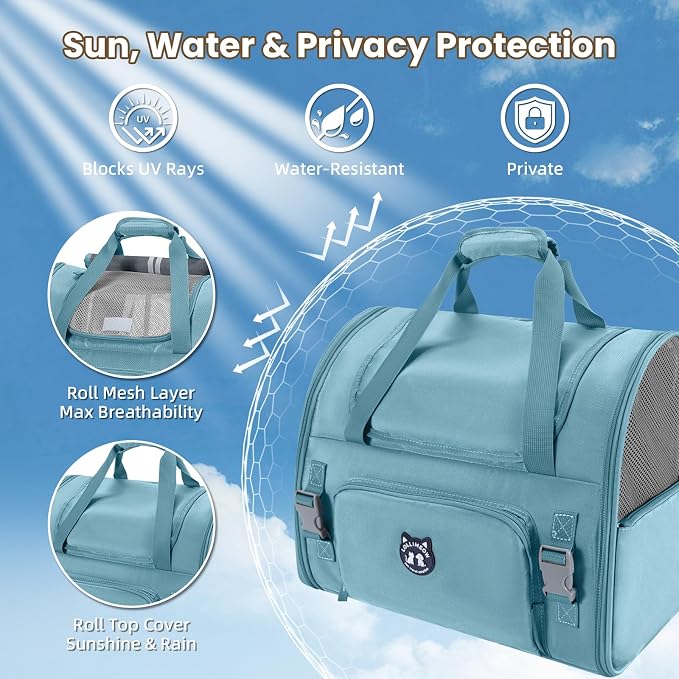 Lollimeow Expandable Cat Carrier Backpack - Image 4