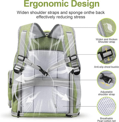 Expandable Cat Backpack, Cat Bubble Backpack Carrier - Image 6