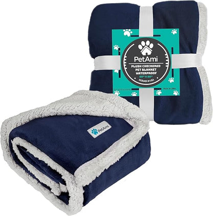 PetAmi Waterproof Dog Blanket for Small Medium Dog Puppy Cat Throw for Couch - Image 8