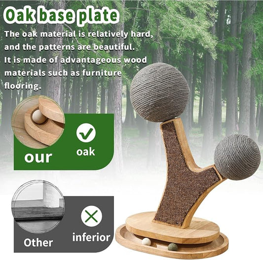 Tree-Shaped Cat Scratching Post - Image 2