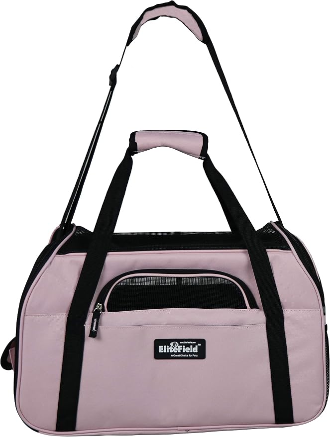 EliteField Soft Pet Carrier Soft Sided Dog Puppy Cat Carrier Travel Bag - Image 6