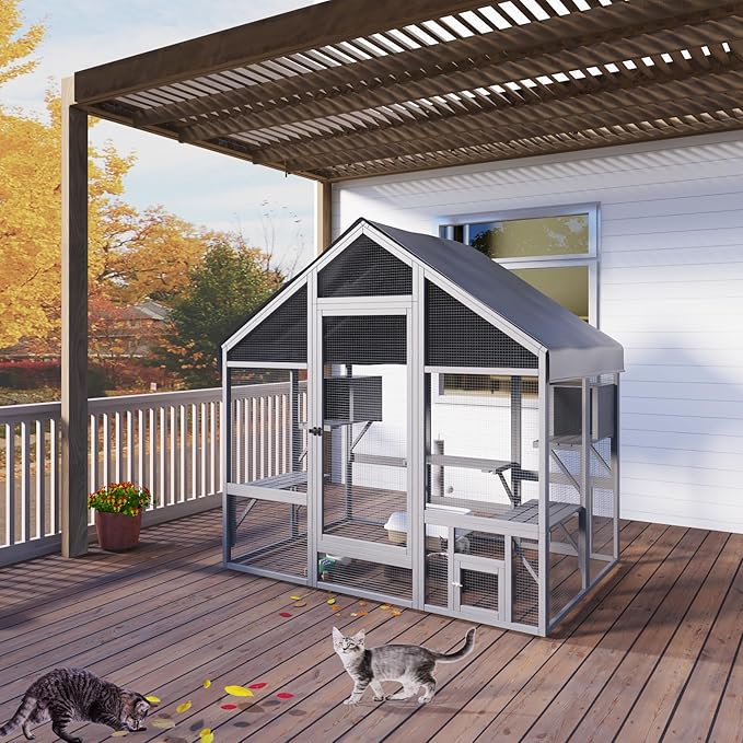 Cat Catio - Large Outdoor Catio Enclosure - Image 7