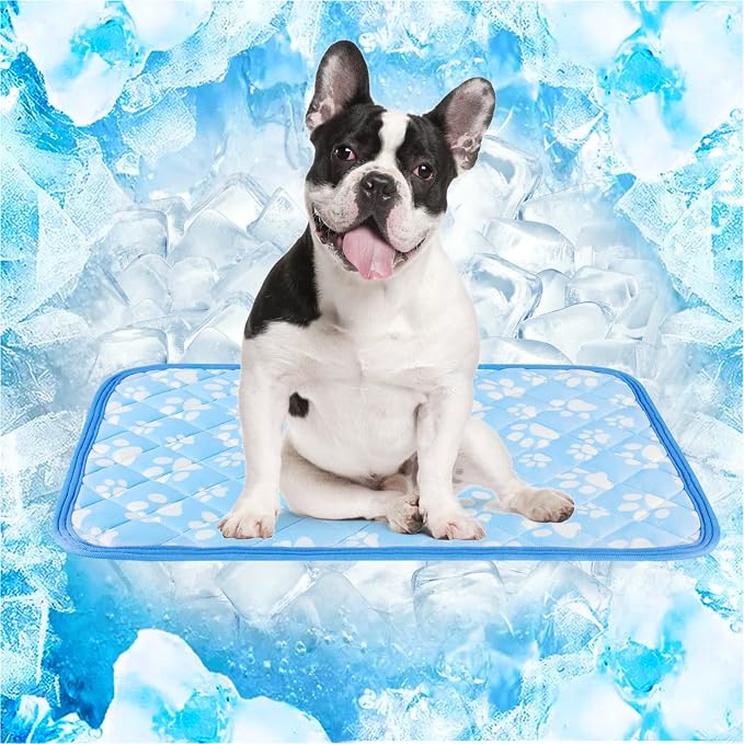 Rywell Self-Cooling Mat for Dogs Medium, Quick-Dry Dog Blanket by Rywell