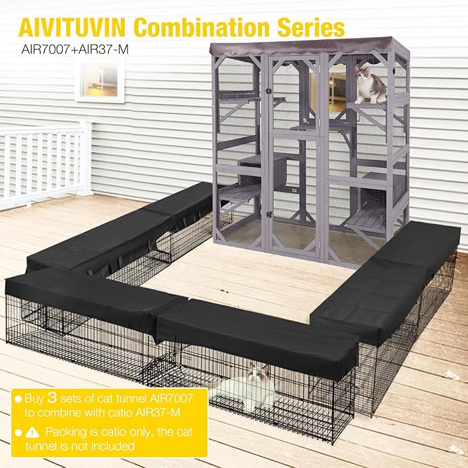 Aivituvin Catio Outdoor Cat Enclosure - Image 8
