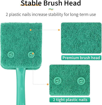 Pawfly Fish Tank Cleaning Tools Aquarium Algae Scraper Sponge Brush Cleaning - Image 4