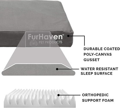 Furhaven Water-Resistant Orthopedic Dog Bed - Image 4