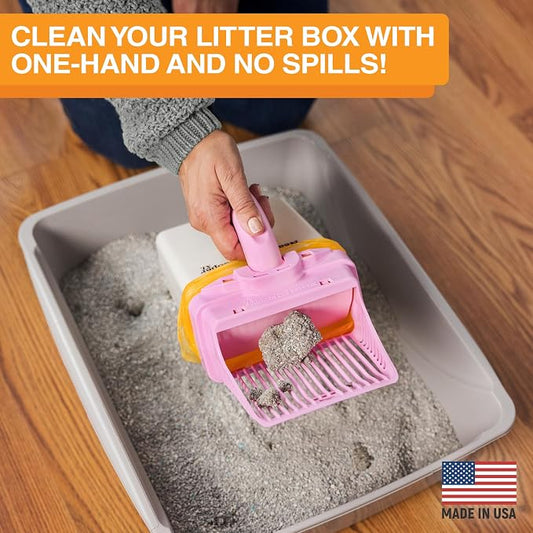 Neater Pet Brands Neater Scooper XL Cat Litter Scoop, 195 Refill Bags – - Image 2