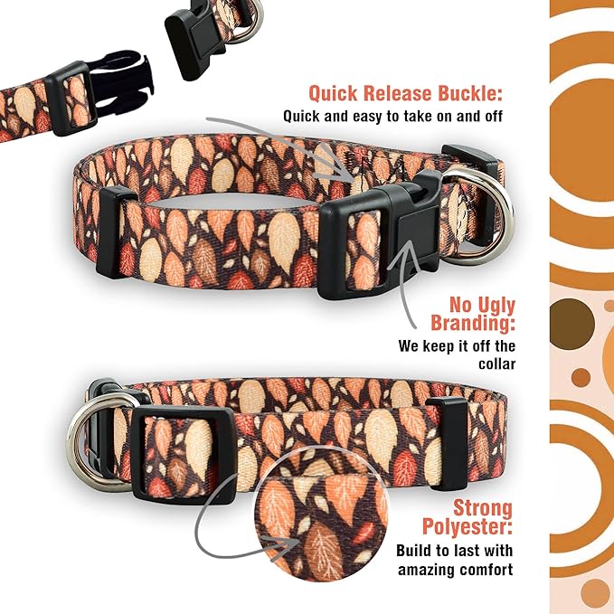 Native Pup Thanksgiving Dog Collar- Fall Collars - Image 4