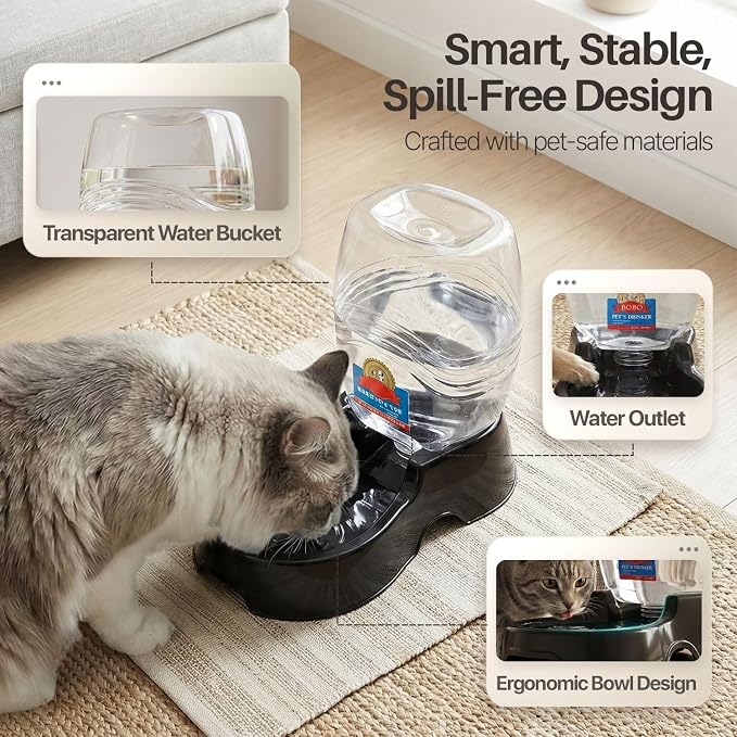Flexzion Automatic Gravity Pet Waterer - Image 7