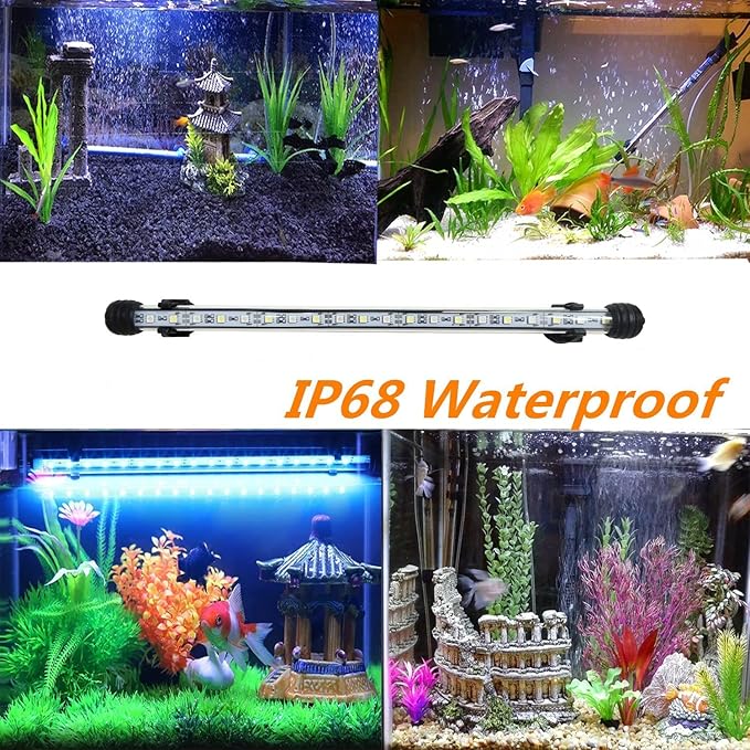 LED Aquarium Light, 23 inches Fish Tank Light RGB Color Underwater light - Image 6