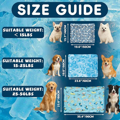 Cooling Pad for Large Dog, Instant Pet Cool Mat, Comfortable Cool Pet Mat for - Image 3