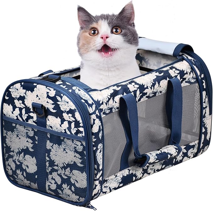 Soft-Sided Kennel Pet Carrier for Small Dogs, Airline Approved Cat Carriers Dog by GOOPAWS
