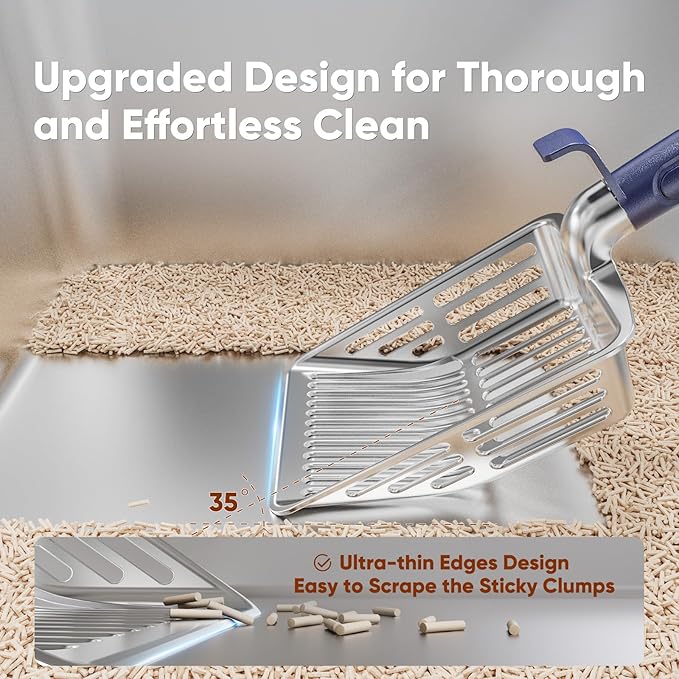 Metal Cat Litter Scoop, Large Cat Scooper - Image 4