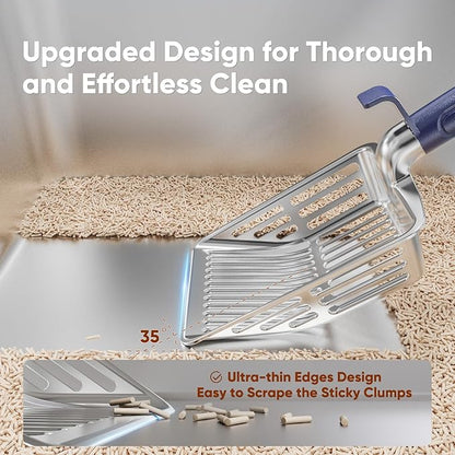 Metal Cat Litter Scoop, Large Cat Scooper - Image 4