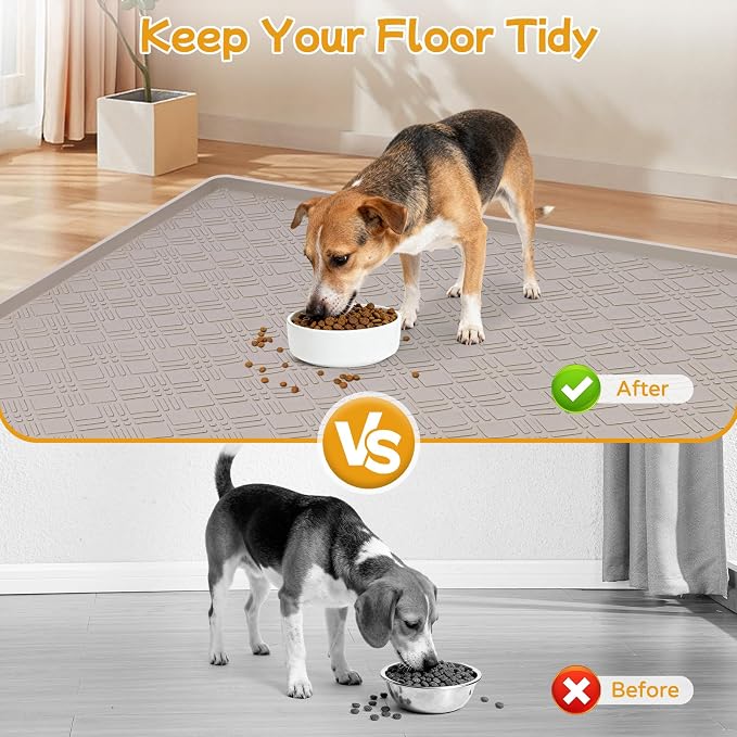 Lanstics Dog Food Mat, Floor Protection - Image 6