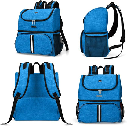 BAGLHER Pet Travel Bag, Double-Layer Pet Supplies Backpack, Pet Travel Backpack - Image 2