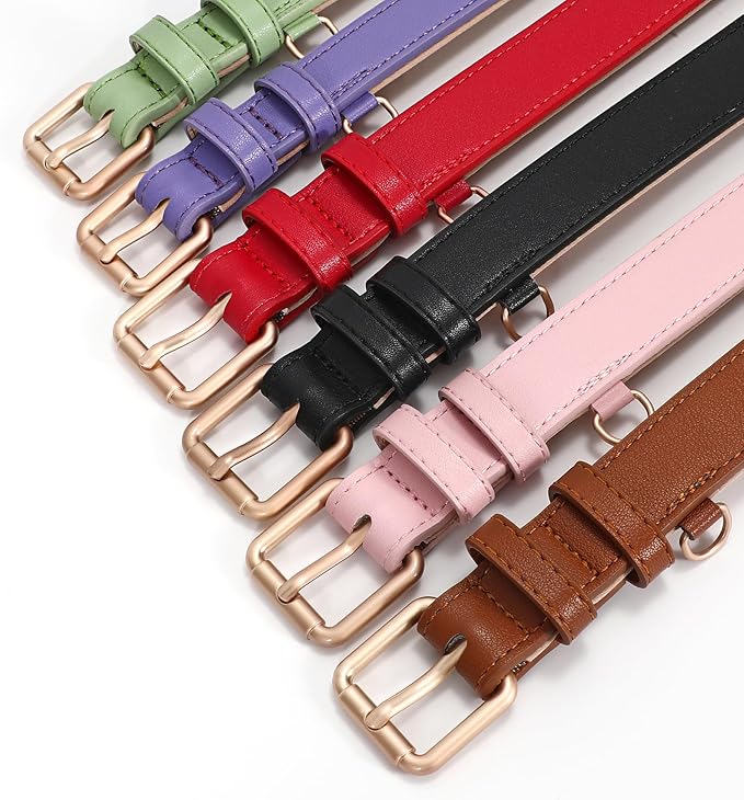 WHIPPY Leather Dog Collar for Small Medium Large Dog Adjustable Soft Breathable - Image 3