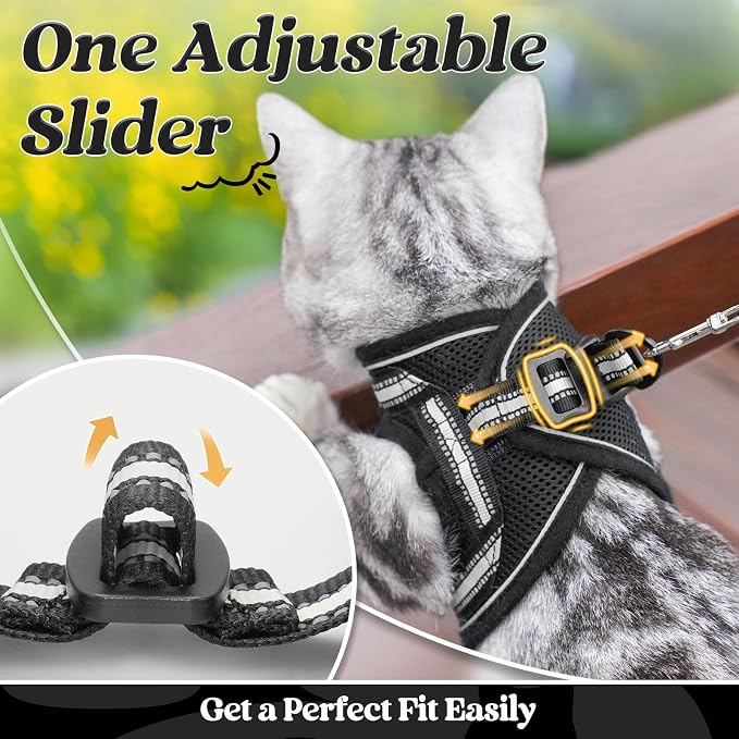rabbitgoo Cat Harness and Leash Set - Image 6