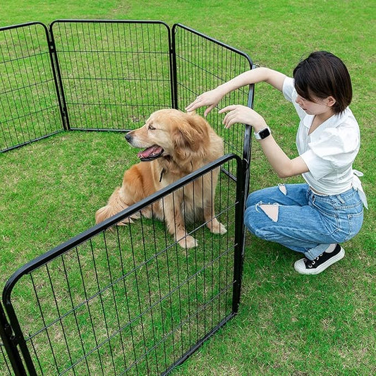 BestPet | Dog Playpen | 40 Inch, 32 Panels | Heavy Duty Metal Pet Exercise Pen - Image 2