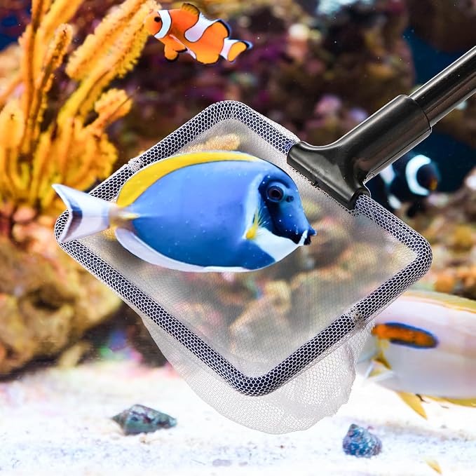TOPZEA Aquarium Cleaning Tool Kit, 5 in 1 Fish Tank Cleaner Tools Set Including - Image 7