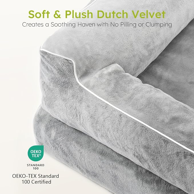 XXL Dog Bed for Extra Large Dogs, Giant Orthopedic Dog Bed - Image 7