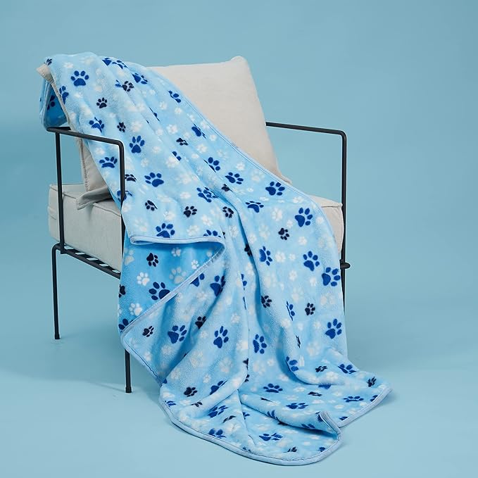 Allisandro Luxurious Dog Blanket, Extra Softness 350 GSM Flannel Fleece Pet - Image 2