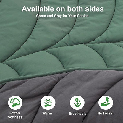 56x42 Inch Leaf Shaped Cotton Dog Blanket, Extra Large Pet Blanket - Image 3