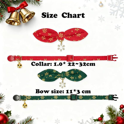 2 Pack Christmas Cat Collar - Image 7
